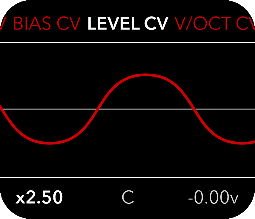CV Scope Gain screen